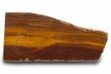 Free-Standing, Polished Desert Sunset Banded Iron Section #314409-1